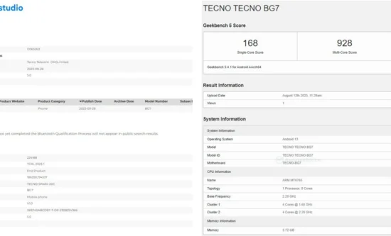 Tecno Spark 20C sertifikasını aldı geliyor, işte özellikleri