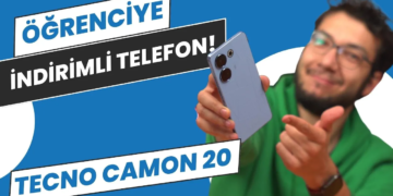 ÖĞRENCİYE İNDİRİMLİ TELEFON! | TECNO CAMON 20 İnceleme