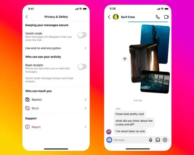 Instagram okundu bilgisi