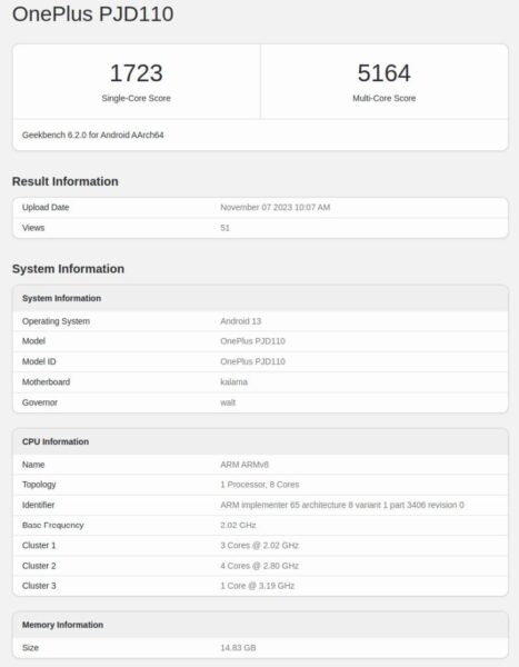 OnePlus 12R Snapdragon 8 Gen 2 ile gelecek