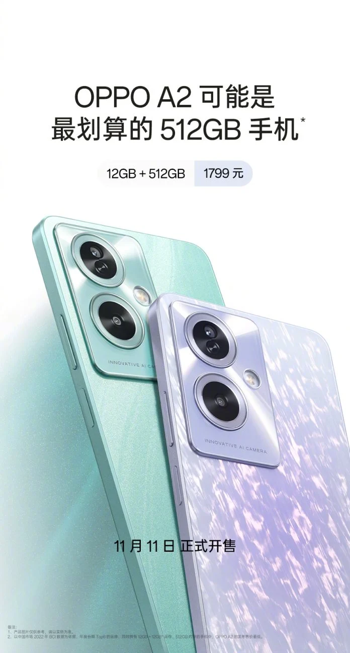 Oppo A2