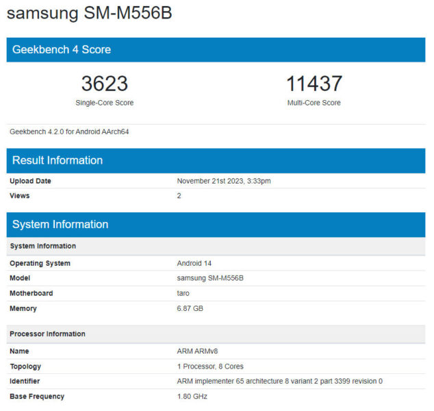 Galaxy M55