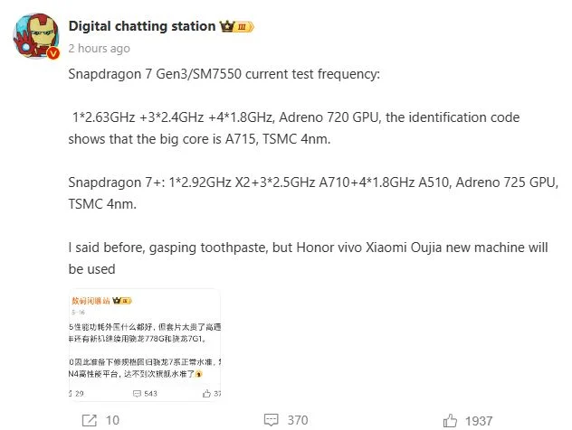 Snapdragon 7 Gen 3