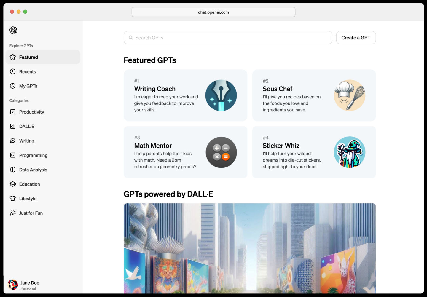 OpenAI yeni GPT asistanlarını tanıttı