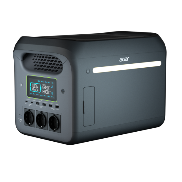 Acer Ürün Portföyünü Yeni Çevre Dostu, Güneş Enerjisiyle Desteklenen, Taşınabilir Enerji Çözümleriyle Genişletiyor
