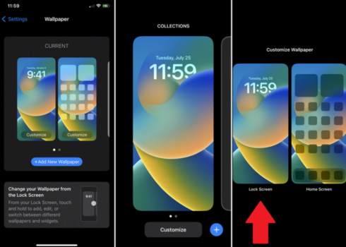 iPhone kilit ekranı duvar kağıdı değiştirme