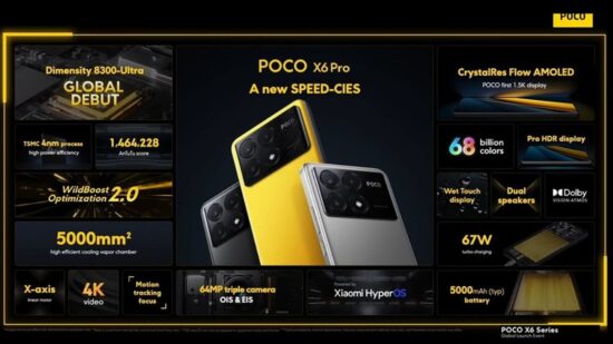 POCO X6 serisi