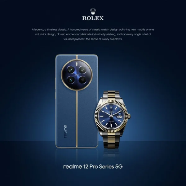 Realme 12 Pro+ Rolex Edition ortaya çıktı Realme 12 Pro+ Rolex Edition