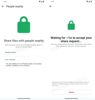 WhatsApp dosya paylaşımı