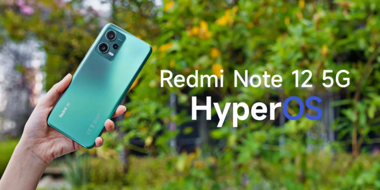 Redmi Note 12 5G HyperOS