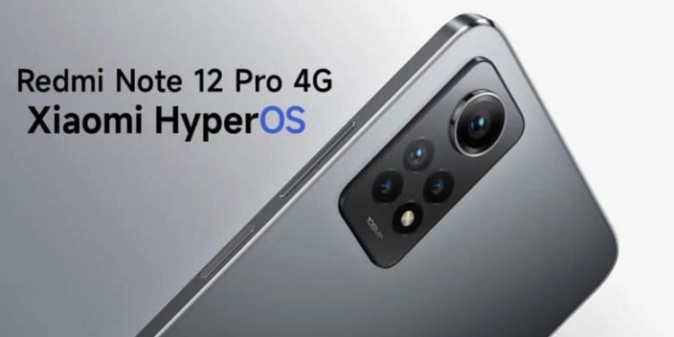 Redmi Note 12 Pro HyperOS