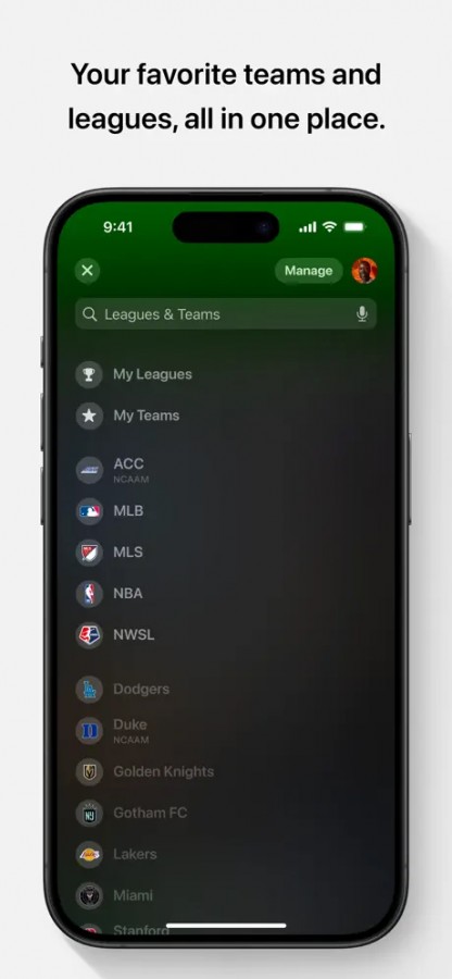 apple sports