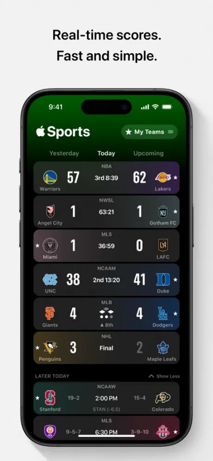 apple sports