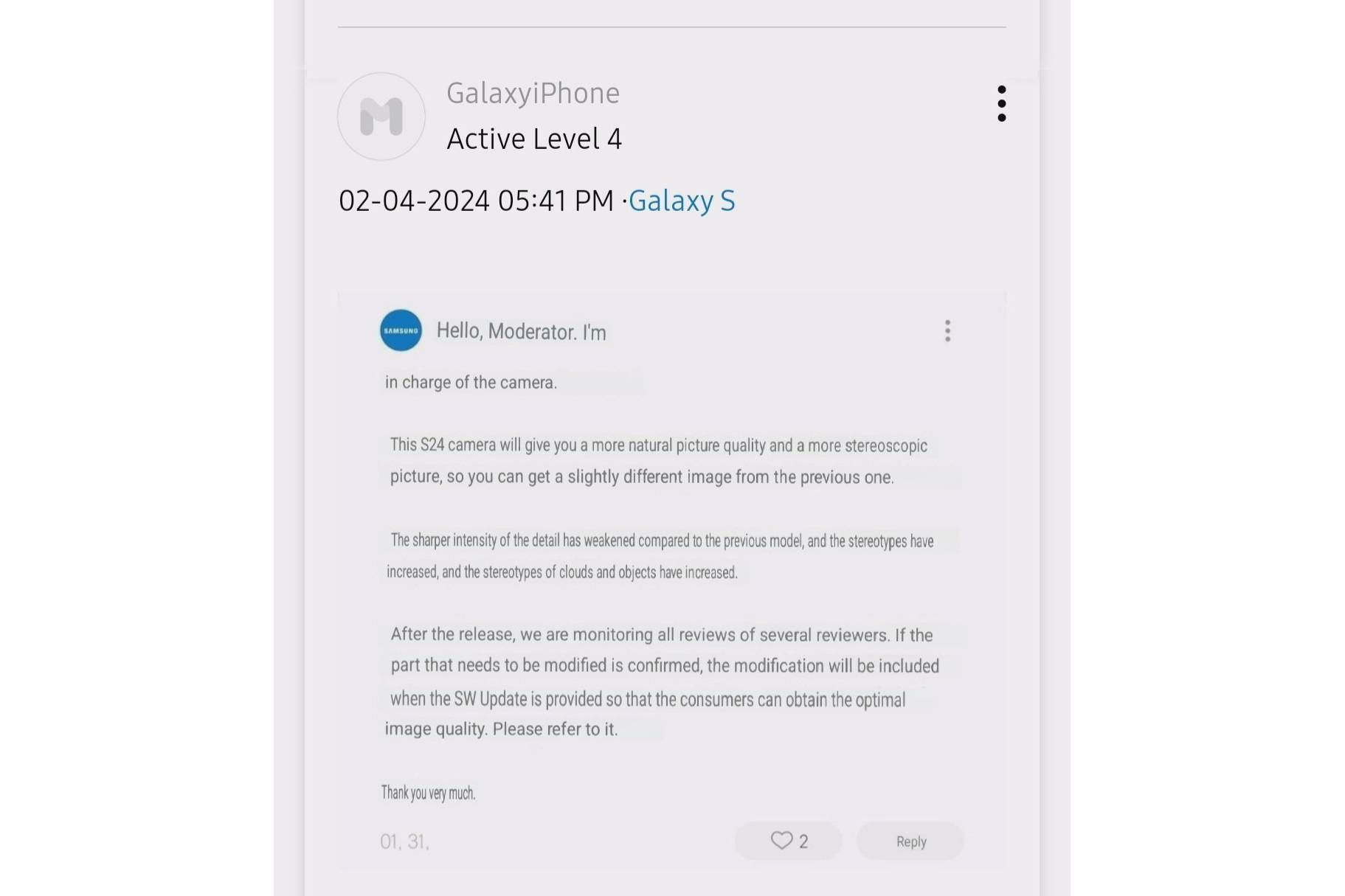 Galaxy S24 kamera