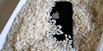 Pirinçte telefon kurutmayın, Apple uyardı