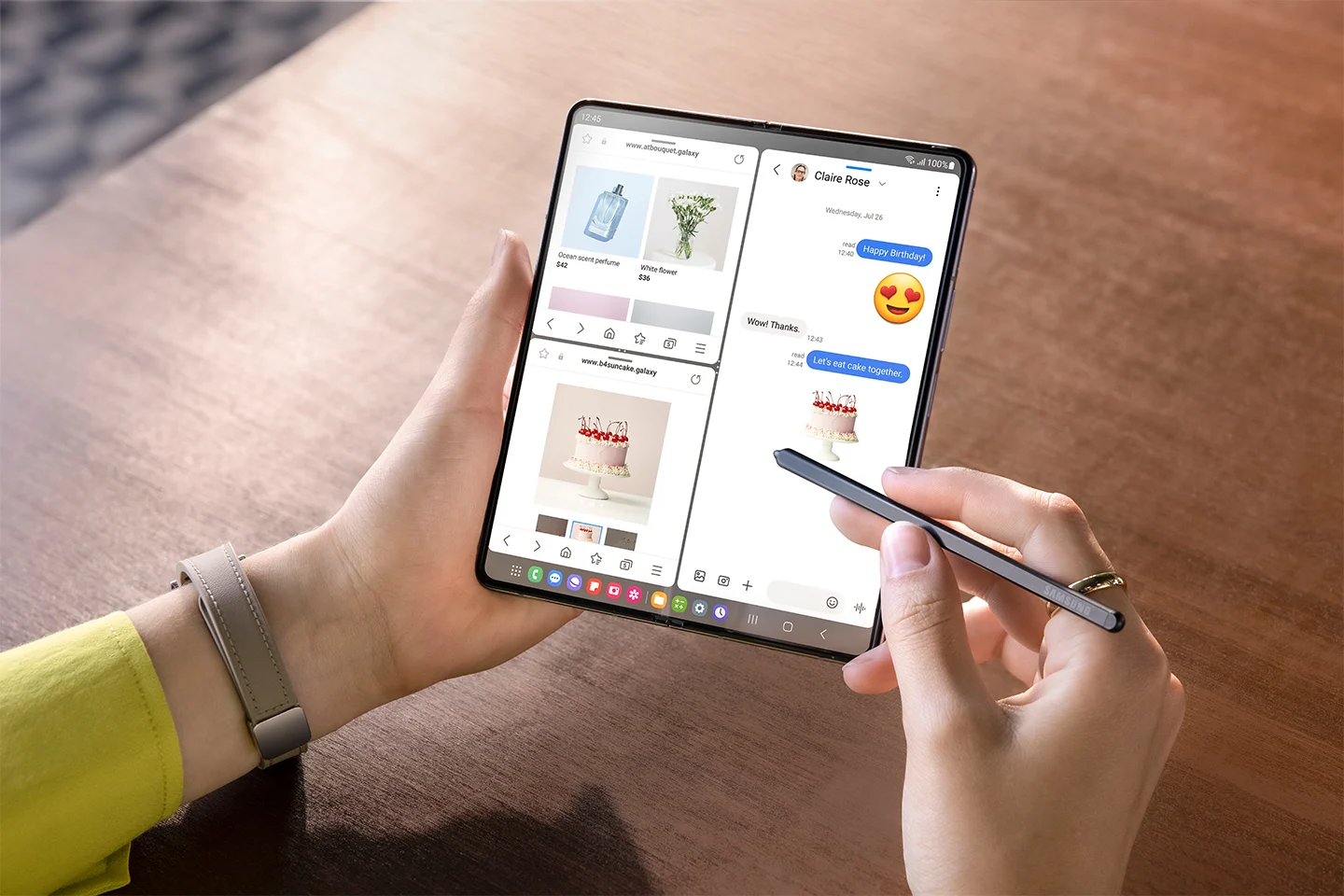 Galaxy Z Fold 5 Nisan güncellemesi