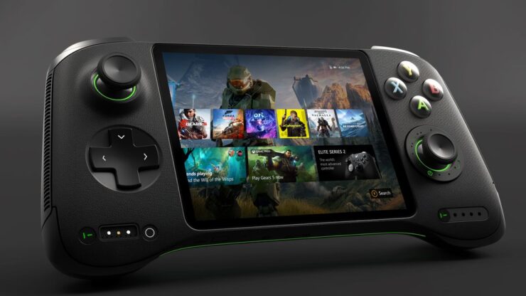 Xbox taşınabilir konsol üzerinde çalışıyor Xbox taşınabilir konsol