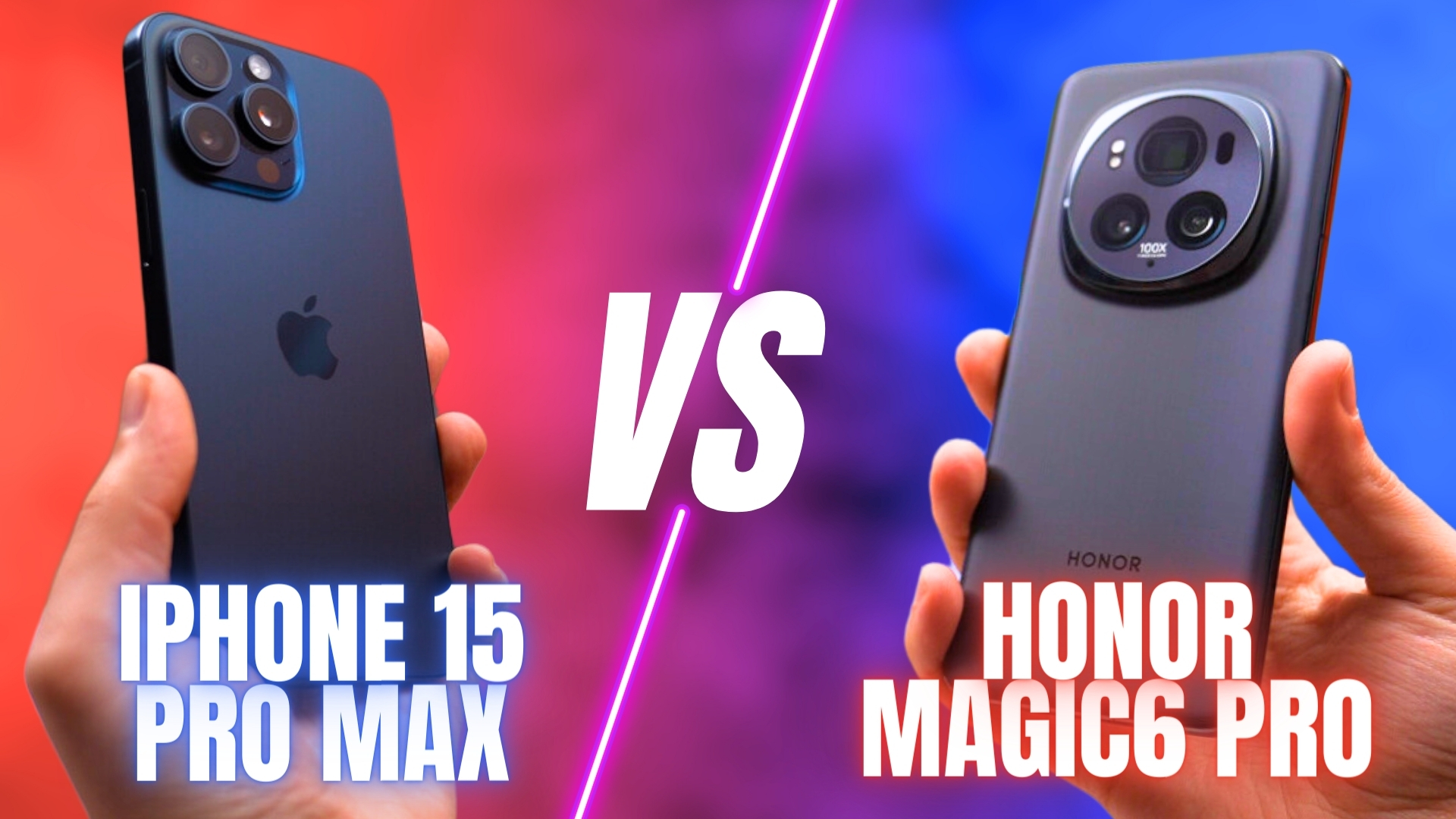 HONOR Magic6 Pro vs Apple iPhone 15 Pro Max | Tercih yapmak zor ...