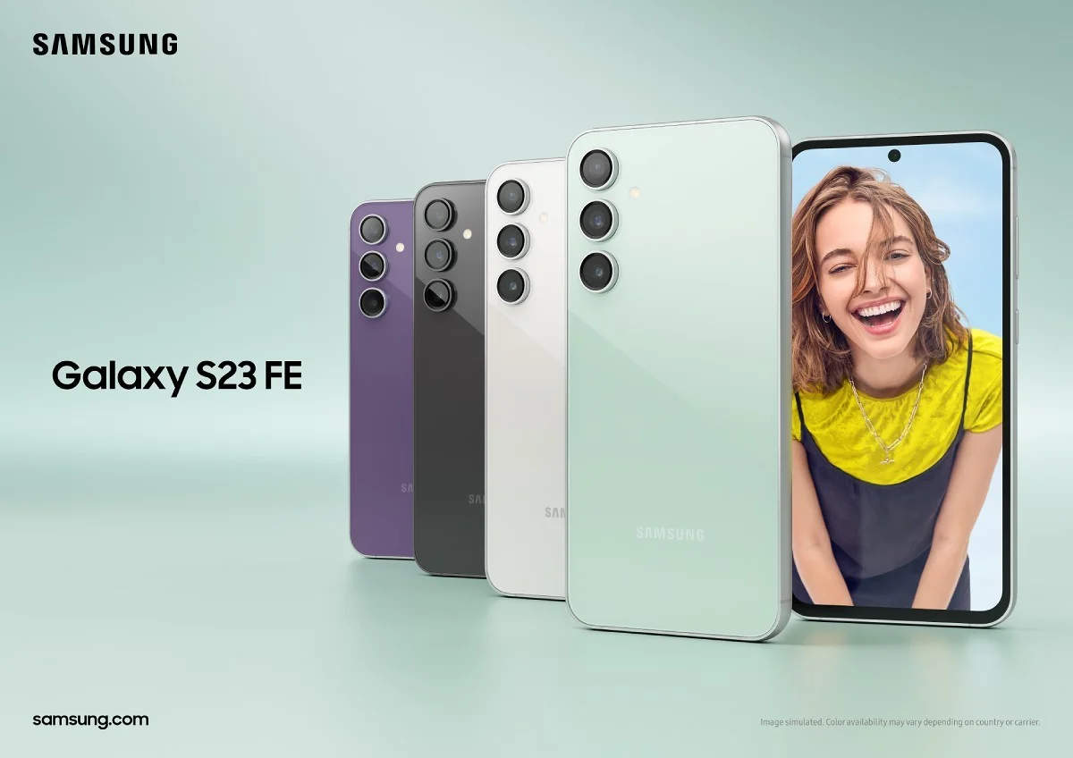 Galaxy S23 FE Nisan güncellemesi