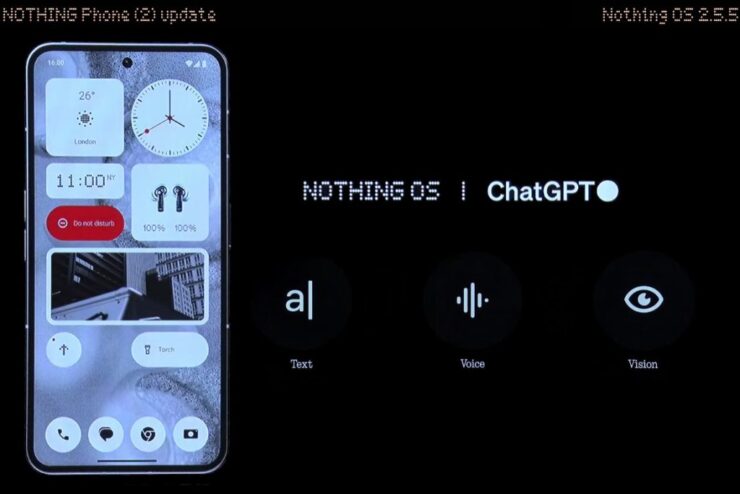 Nothing Phone (2) ChatGPT ve XDR desteğine kavuştu Nothing Phone (2)