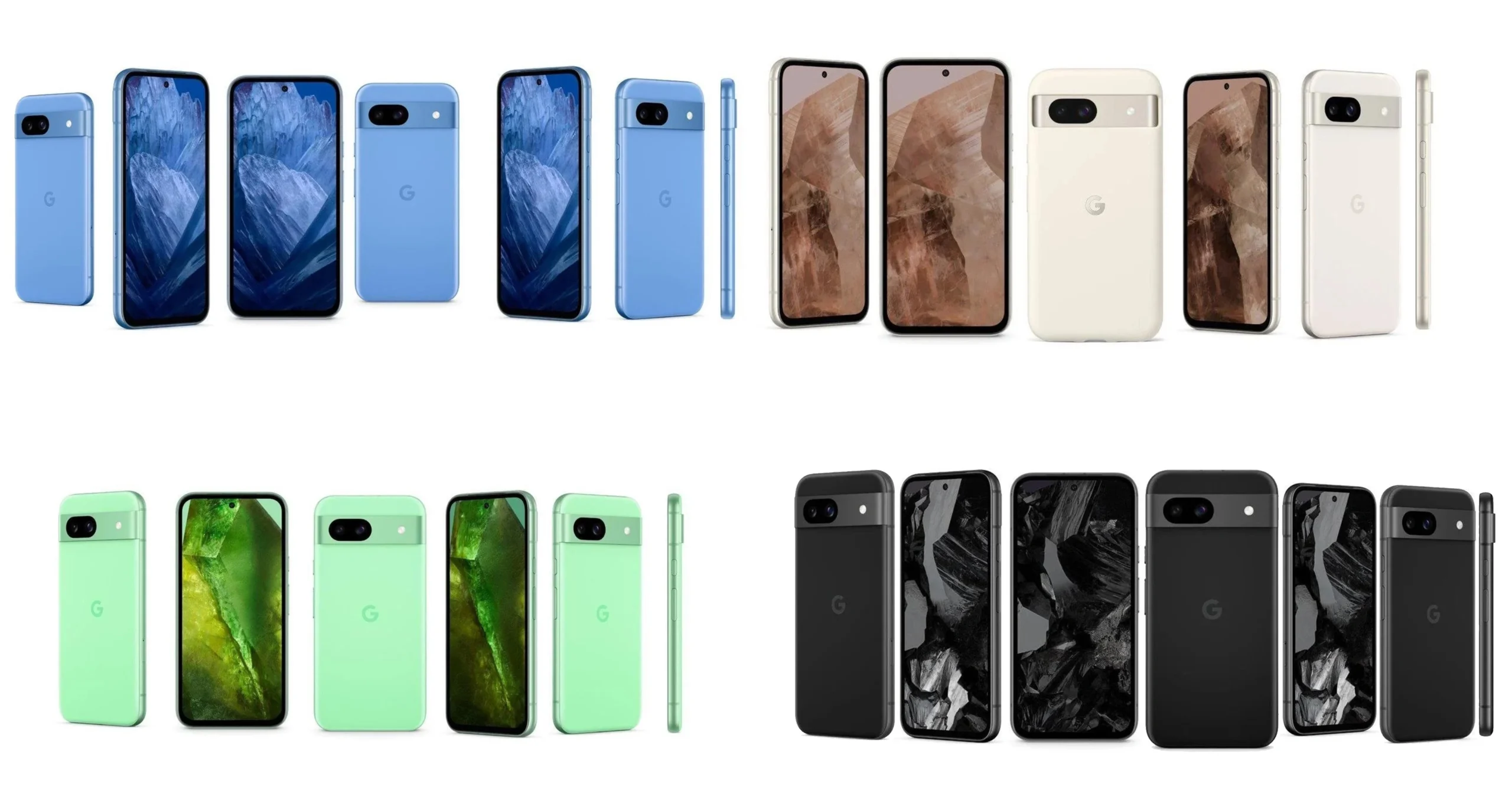 Pixel 8a renkler