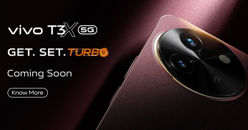 Vivo T3x tasarım