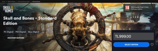 ubisoft ücretsiz oyun skull and bones