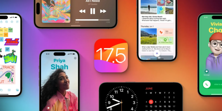 iOS 17.5 yeni duvar kağıtları