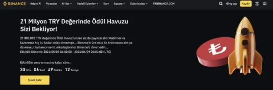 binance türkiye yeni üye usdt hediyesi