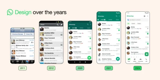 whatsapp yeni tasarım
