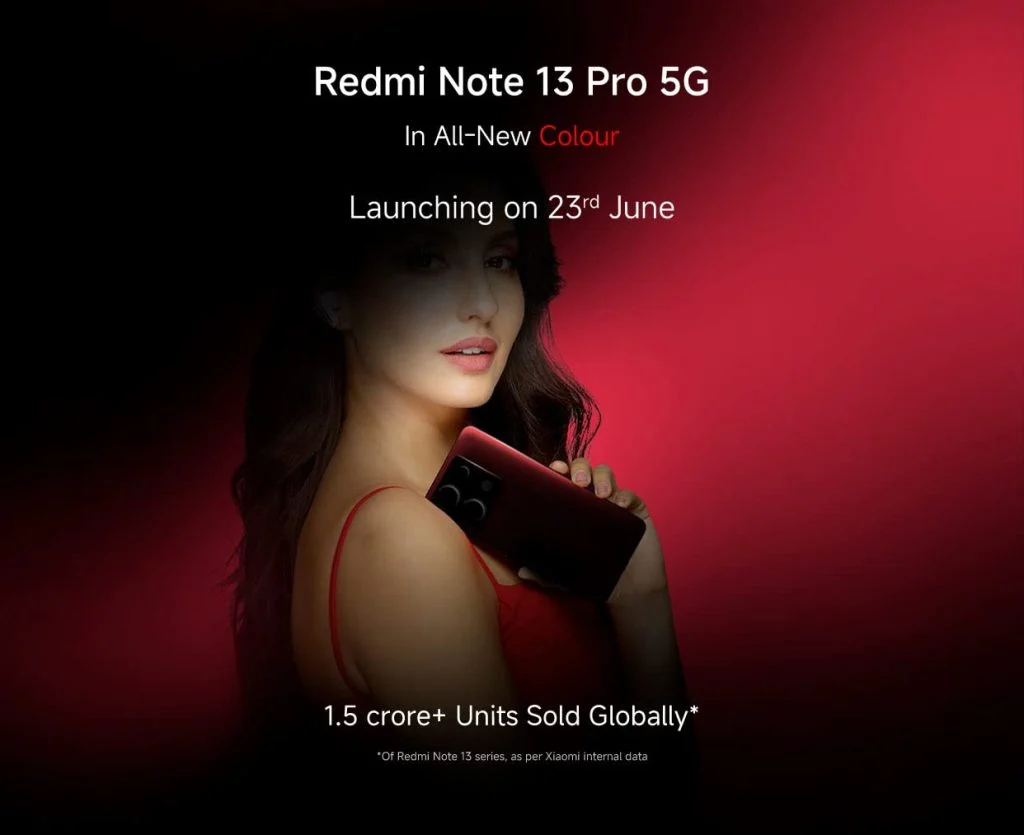 Redmi Note 13 Pro 5G kırmızı