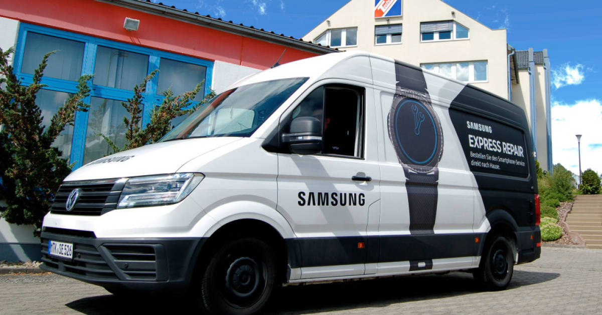 Samsung onarım otobüsü