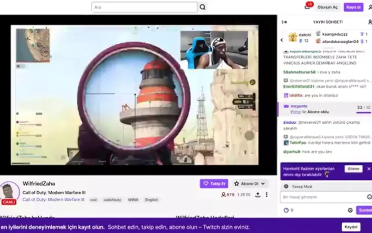 Galatasaraylı Zaha oyun oynarken Twitch'te banlandı! Wilfried Zaha Twitch Ban