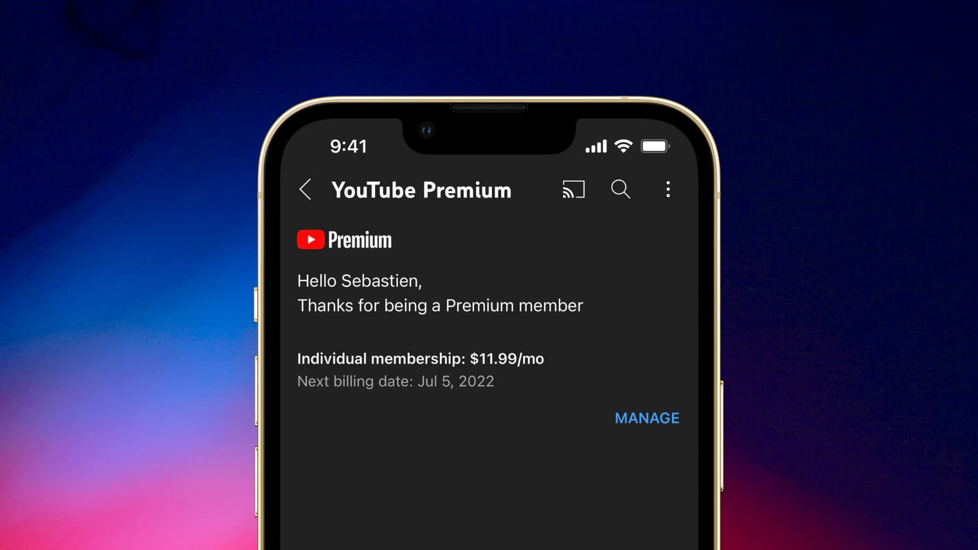 YouTube Premium