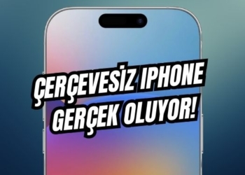 çerçevesiz iphone 16 pro max