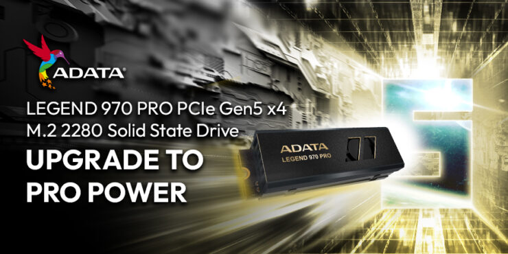 ADATA LEGEND 970 PRO SSD hız konusunda rekor kırıyor ADATA LEGEND 970 PRO SSD