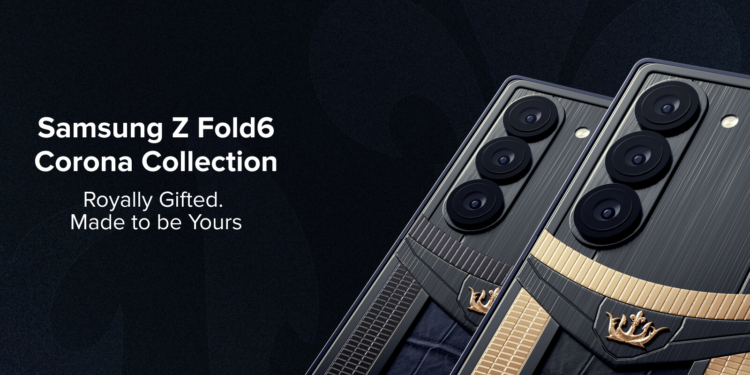 Caviar, altın kaplama Galaxy Z Fold 6 tasarladı