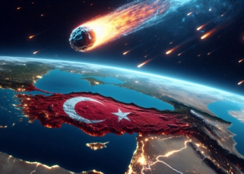 istanbul'a düşen meteor
