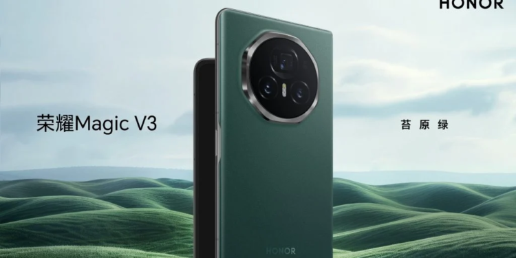 Honor Magic V3 batarya