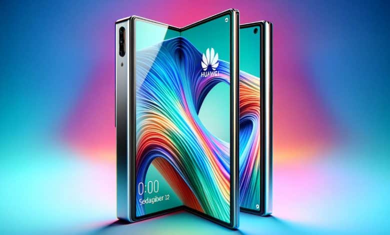 Huawei üçe katlanabilen telefon