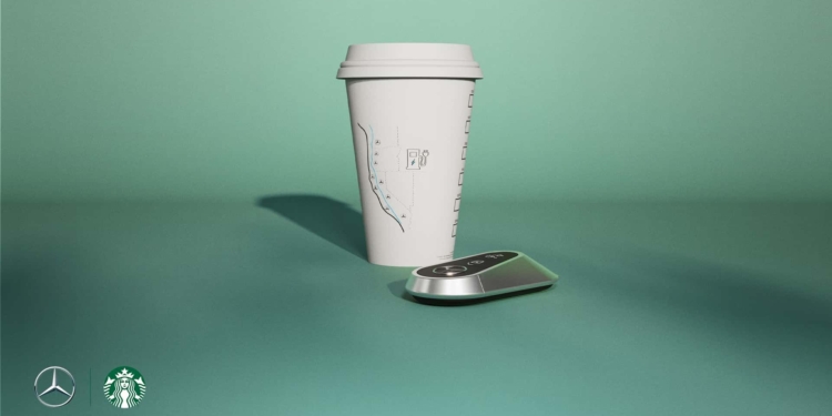 Mercedes ile Starbucks işbirliği yapıyor
