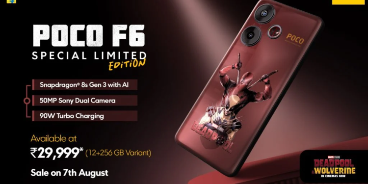 POCO F6 Deadpool Wolverine Limited Edition