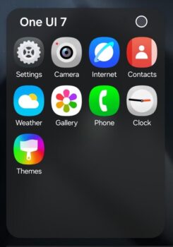 One UI 7 yenilikleri ikonlar