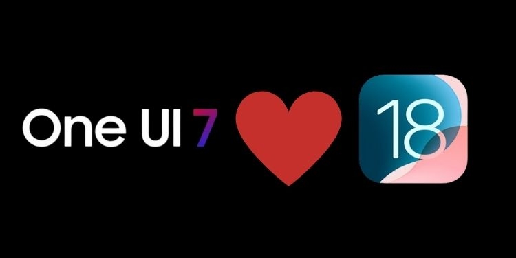 one ui 7 ios 18