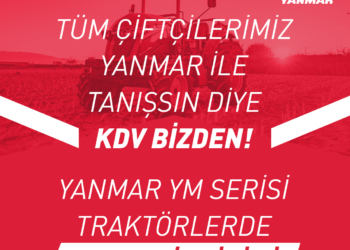 Yanmar YM serisi traktörlerde %10 KDV Bedeli Yanmar Turkey’den