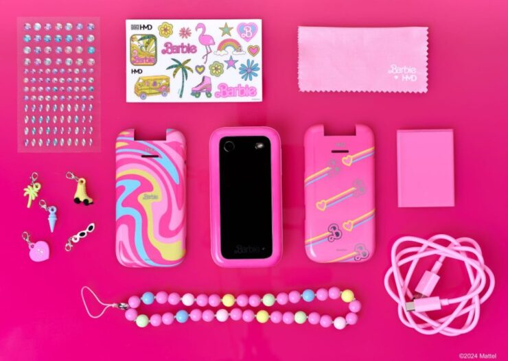 HMD Barbie Phone tanıtıldı! Tasarım tam retro! HMD Barbie Phone
