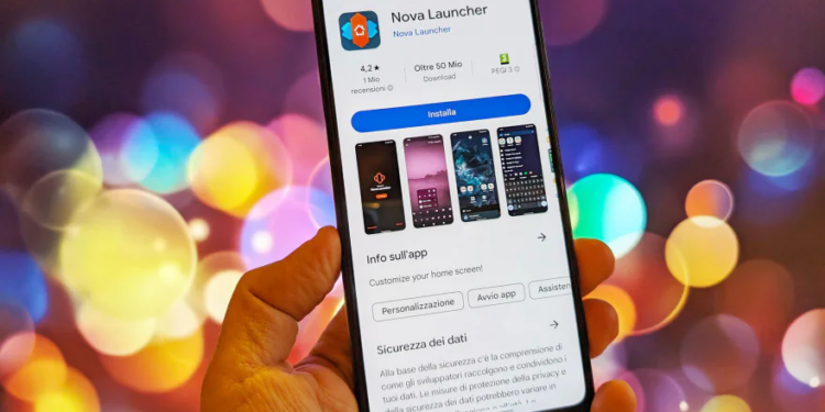 nova launcher uygulaması Android