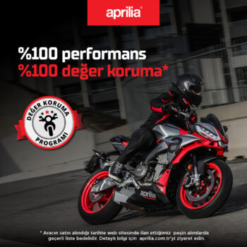 Şampiyon Aprilia’dan Bir İlk: Al, Dene, Uymazsa Geri Getir! Şampiyon Aprilia’dan Bir İlk: Al, Dene, Uymazsa Geri Getir!