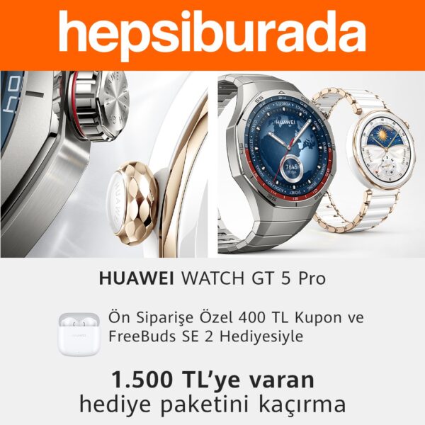 HUAWEI Watch GT 5 Hepsiburada’da Ön Siparişte!