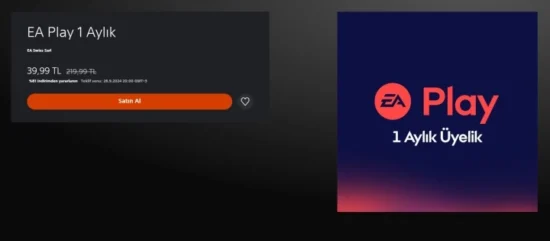 EA Play indirim